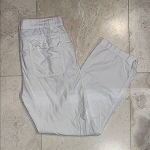 Guess Men's White Linen Pants Sz 34
